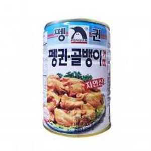 펭귄 자연산 골뱅이 400g x24캔, 24개