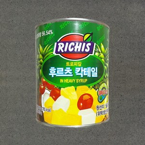 리치스 트로피칼 후르츠 칵테일 원터치, 850g, 1개