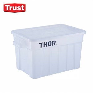 트러스트 75L 토르 토트 박스 (Tote box) SET 덮개 포함, 반투명, 1개