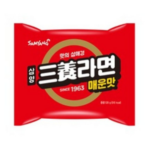 삼양라면 매운맛 120g, 40개