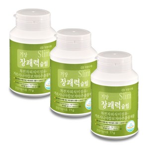 기장 장쾌력 슬림 3주(3통), 3개, 77g