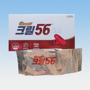 펄세스 크릴오일 크릴56 1개월 1 000mg * 30캡슐, 30정, 1개