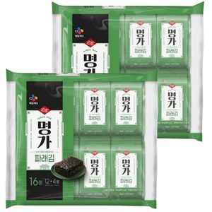 CJ 명가 파래김 64g(4g X 16개입) X 2개, 64g