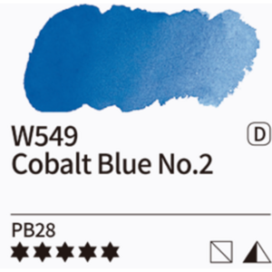 미젤로 미션 골드클래스 수채화물감 15ml 낱색 D, D_W549 Cobalt Blue No.2