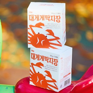 영덕농수산 게딱지장 대게게딱지장 게내장, 150g, 3박스