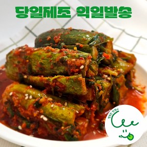 [행복한맛쟁이] 당일제조 익일발송 국내산 오이소박이, 1개, 1kg