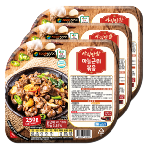 야식만참 마늘근위볶음 250g, 3개