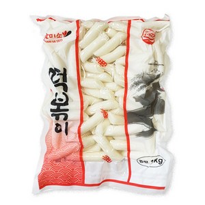 웰니스 매콤달콤떡볶이, 1개, 07)떡볶이쌀건조떡1kg, 1000g