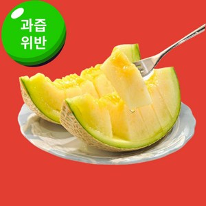 과즙위반 새벽경매 머스크 멜론 특등급, 4개, 1.8kg