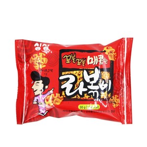 싱싱 라볶이 30g 라뽂이 라면땅 라면과자 간식 스낵, 1개