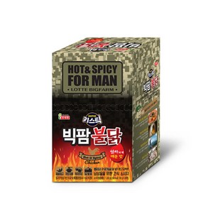 롯데웰푸드 빅팜 불닭 간식 소시지, 60g, 20개