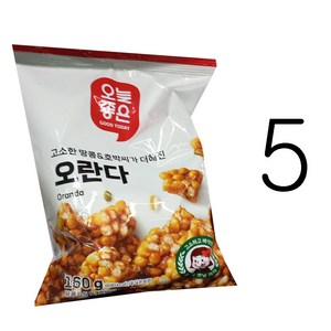 오늘좋은 오란다 과자, 5개, 160g