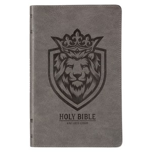 (영문도서) KJV Holy Bible Gift Edition fo Boys King James Vesion Faux Leathe Flexible Cove Chaco... Leathe, Chistian At Publishes, English, 9781639522828