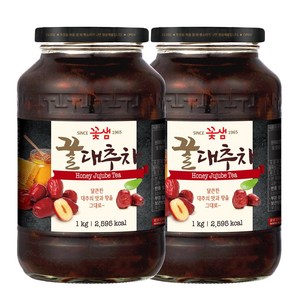 꽃샘 꿀대추차1kgx2개, 1kg, 1개입, 2개