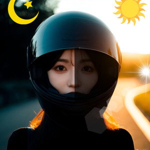 UV99.7%카멜레온 주야간 변색 오토바이 바이크 헬멧 하이바 쉴드 고글 보호필름, 변색-블랙, 폭30CM, 40cm