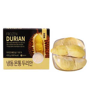 [딜라잇가든]냉동 두리안 450g x 5팩, 5개