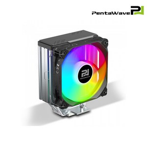 [정품] PentaWave Z04E SRB ARGB CPU 쿨러, 1개