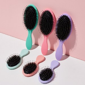 버니리타 돈모 헤어브러쉬 핑크 세트 머리빗 참빗 롤빗 토끼빗 [LB560], 1개