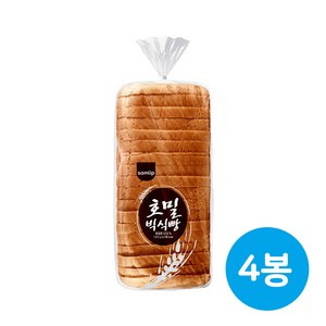 삼립 호밀빅식빵 1012g, 1.012kg, 4개