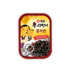 샘표 우리엄마 콩자반 반찬통조림, 70g, 1개