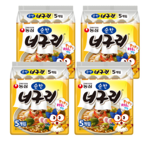 너구리 순한맛 120g, 20개