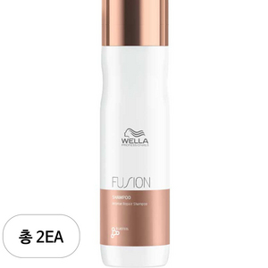 웰라 퓨젼 인텐스 리페어 샴푸 플로리엔탈 우디 향, 250ml, 2개