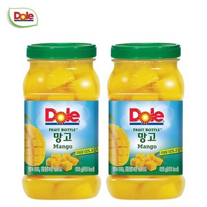 Dole 돌 후룻바틀 망고 666gx2개/과일통조림, 단일옵션, 2개, 666g