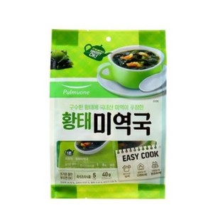 풀무원 황태미역국, 40g, 5개