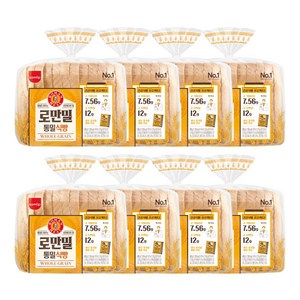 삼립 로만밀 통밀식빵, 420g, 8개
