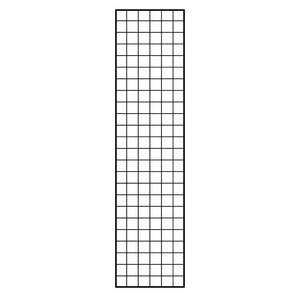 DK인테리어 휀스망 30x120cm, 1개, 블랙