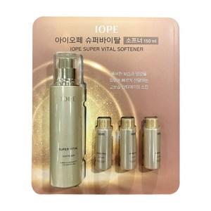 아이오페 슈퍼바이탈소프너 150ml + 18ml x 3개입, 1개