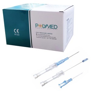 폴리메드 26G IV카테터 정맥카테터 POLYMED 50개입, 1개