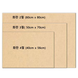 [당일발송] MDF화판 4절 3절 2절, MDF화판4절