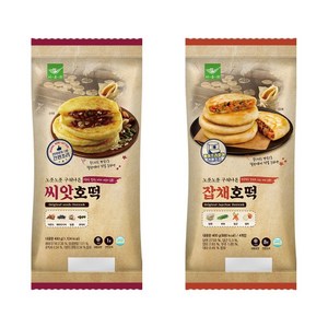 사옹원 씨앗호떡 + 잡채호떡, 800g, 1세트