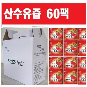 산수유즙진액 특A 자연그대로 자연초농산, 산수유즙60팩, 6.9L, 1개