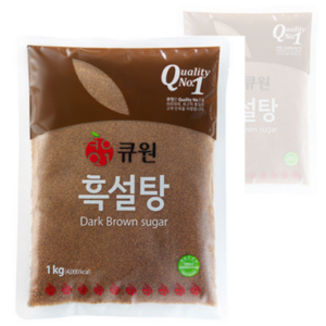 큐원 흑설탕, 1kg, 5개