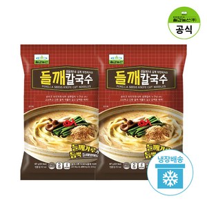 칠갑농산 들깨칼국수 387g x 2개