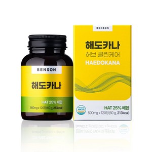 벤슨 해도카나 허브클린케어, 1개, 120정