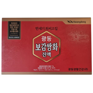 광동 보감쌍화진액 100ml, 18개입, 18개