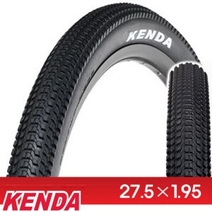 KENDA 타이어 27.5x1.95 MTB 타이어 자전거타이어 세미슬릭형, 1개