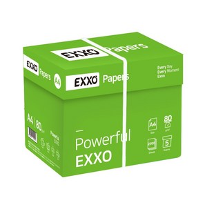 엑소 복사용지 80g, 2500개, A4