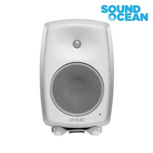 GENELEC 클래식 시리즈 제네렉 스튜디오 모니터 스피커 1통, 8040(화이트)