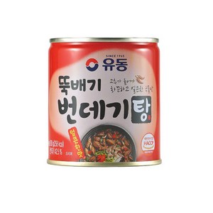 유동 뚝배기 번데기탕 얼큰한맛, 280g, 24개