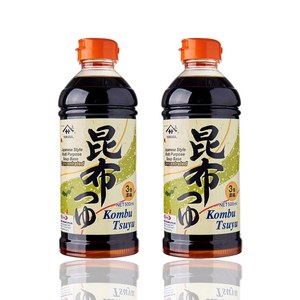 야마사 다시마 간장 쯔유 500ml 세트, 2개