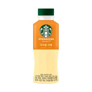 스타벅스 셀렉트 카라멜라떼 커피, 6개, 300ml