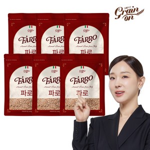 그레인온 파로(엠머) 밀 500g, 6개