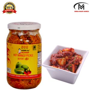 AAMA KO ACHAR HOT MANGO PICKLE 망고절임 380G, 1개