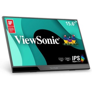 [관부가세포함] ViewSonic VX1655-4K-OLED 15.6인치 4K UHD 휴대용 OLED 모니터, 15.6-Inch 1080p
