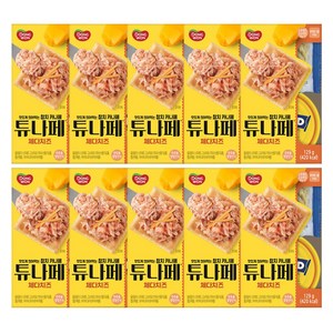 동원 참치 튜나페 체다치즈, 129g, 10개, 기본상품