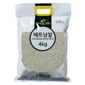 라이스그린 안남미 4kg 수입쌀 1등급, 1개